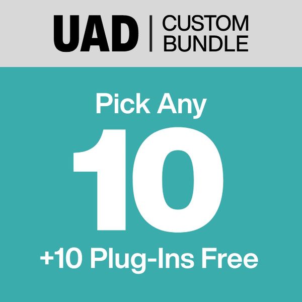 Universal Audio Custom Bundle 10 Plus 10