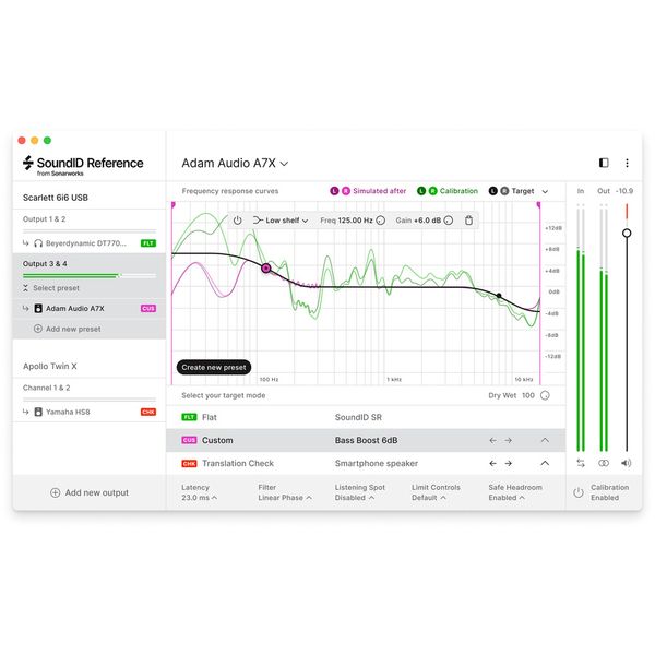 Sonarworks SoundID Ref Spk & HP Apollo Bd