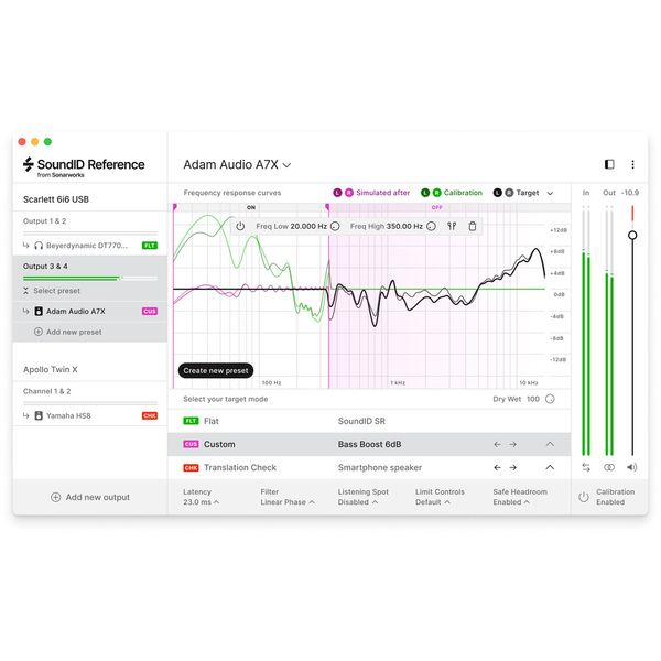 Sonarworks SoundID Ref Spk & HP Apollo Bd