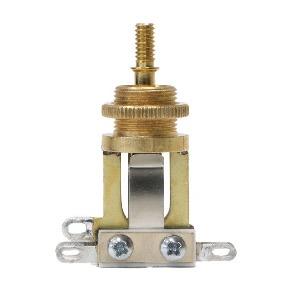 Switchcraft Short Toggle Switch Brass