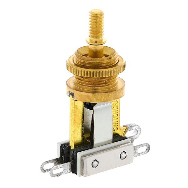 Switchcraft Short Toggle Switch Brass