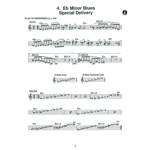 Jamey Aebersold Minor Blues In All Keys