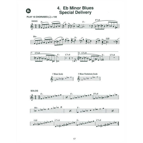 Jamey Aebersold Minor Blues In All Keys