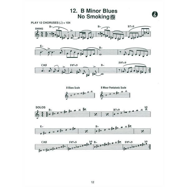 Jamey Aebersold Minor Blues In All Keys