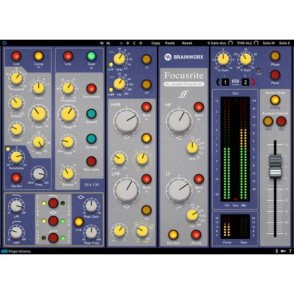 Brainworx bx_console Focusrite SC