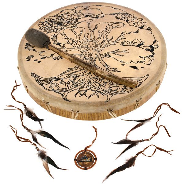 Terre Shaman Drum Lady of Wood 60cm