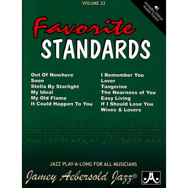 Jamey Aebersold 13 Favorite Standards