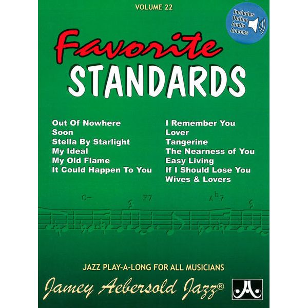 Jamey Aebersold Favorite Standards