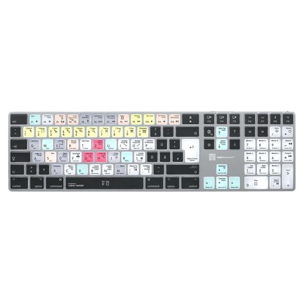 Logickeyboard Titan Steinberg Cubase DE Mac