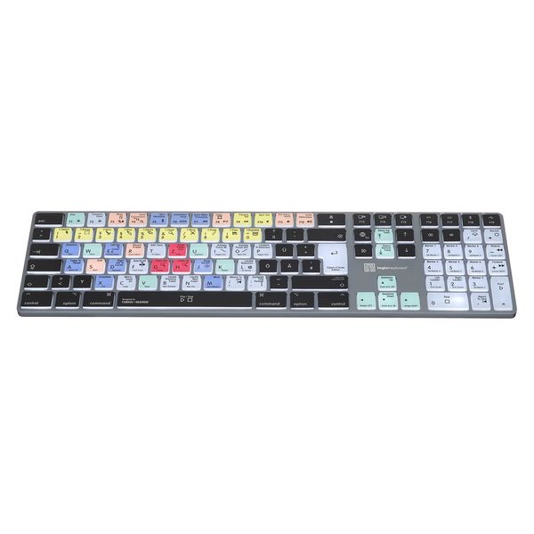 Logickeyboard Titan Steinberg Cubase DE Mac