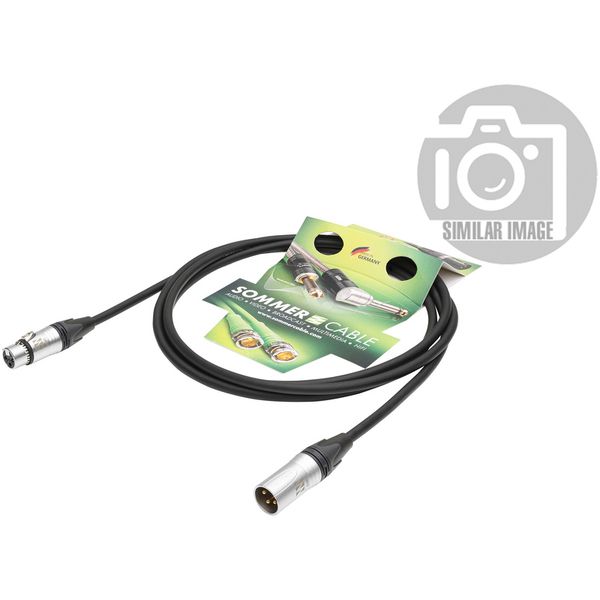 Estate Cable SC Galileo OFC Cavo Microfono Schermato 1m, 2x0,38 Mm², Doppia Schermatura, Nero, Per Connessioni Hi-Fi E Audio - 3