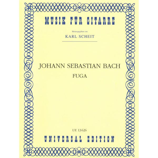 Universal Edition Bach Fuga