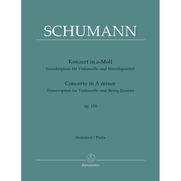 Bärenreiter Schumann Konzert a-moll