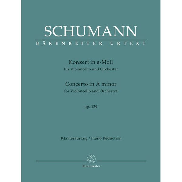 Bärenreiter Schumann Konzert a-moll