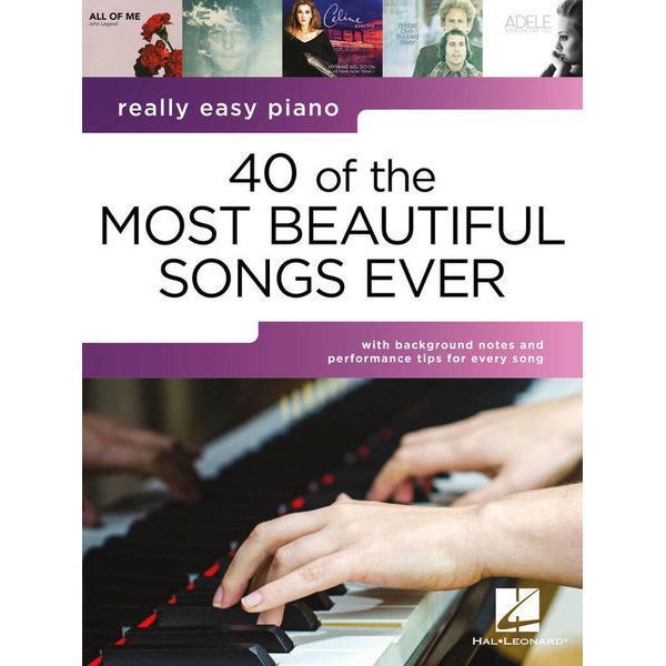 Wise Publications Really Easy Piano 40 Most