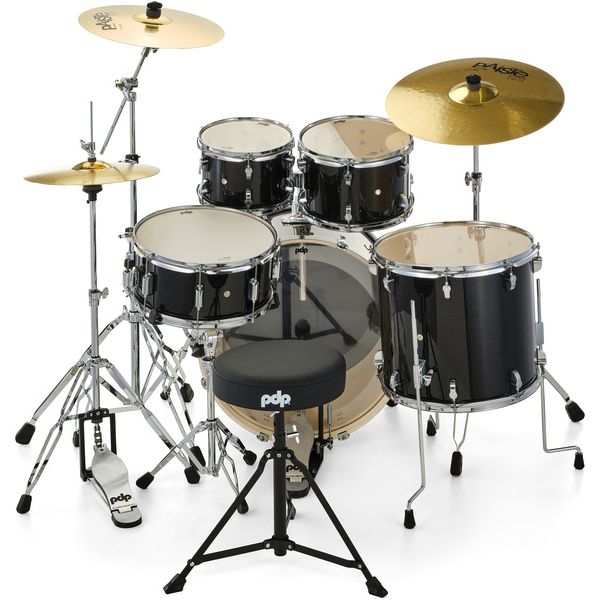 DW PDP MainStage Black Sparkle