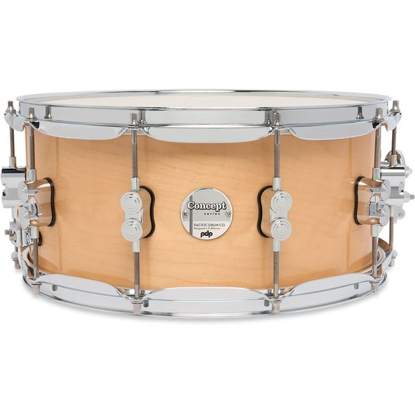 DW PDP 14"x6,5" CM Natural Laquer