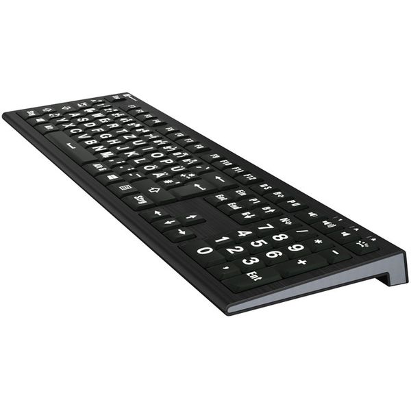 Logickeyboard Astra 2 Large Print PC DE