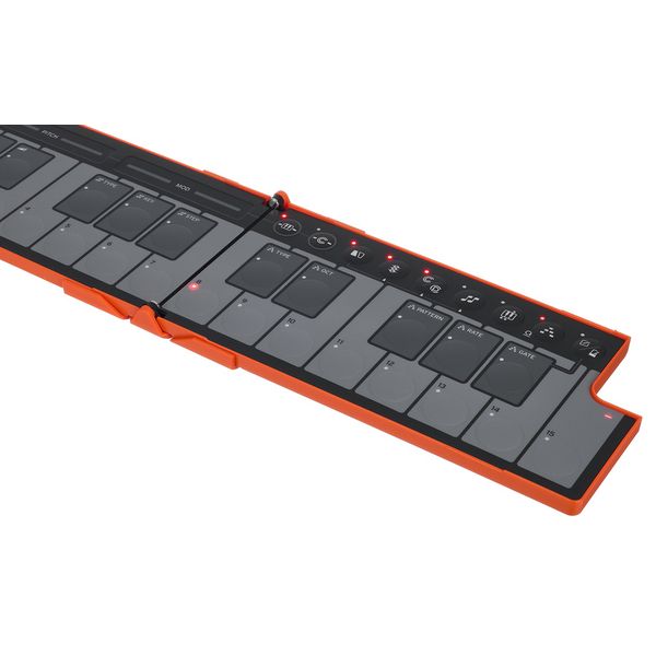 Korg NanoKEY Fold - 25-Key Foldable MIDI Keyboard | Portable Music Controller For Mobile Production