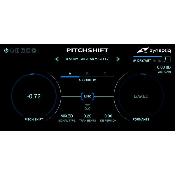 Zynaptiq Pitchshift