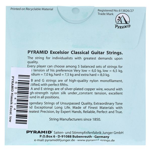 Pyramid Excelsior Low Tension