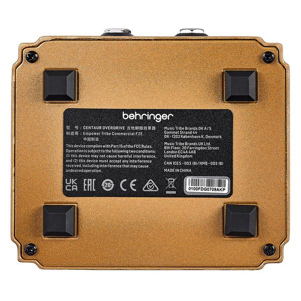 Behringer Zentara Overdrive