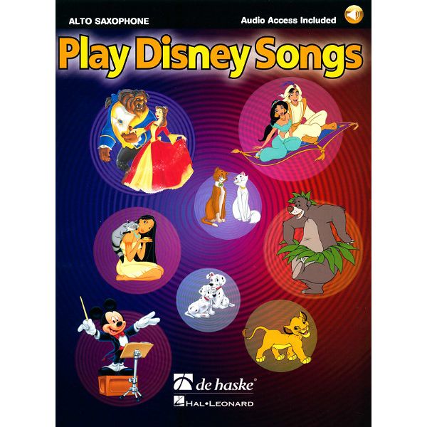 Hal Leonard Play Disney Songs Alto Sax