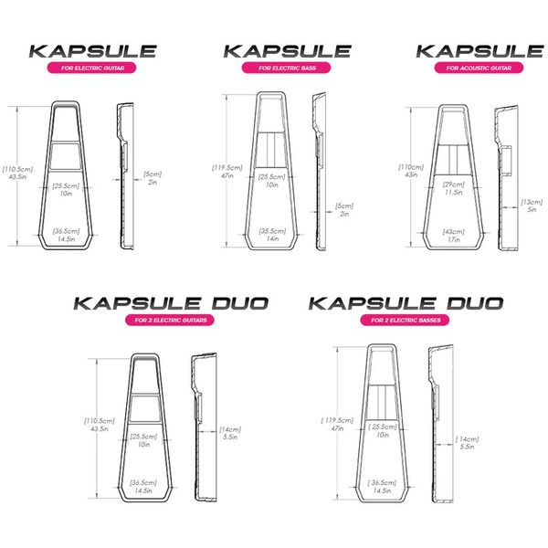 Gruvgear Kapsule bass guitar