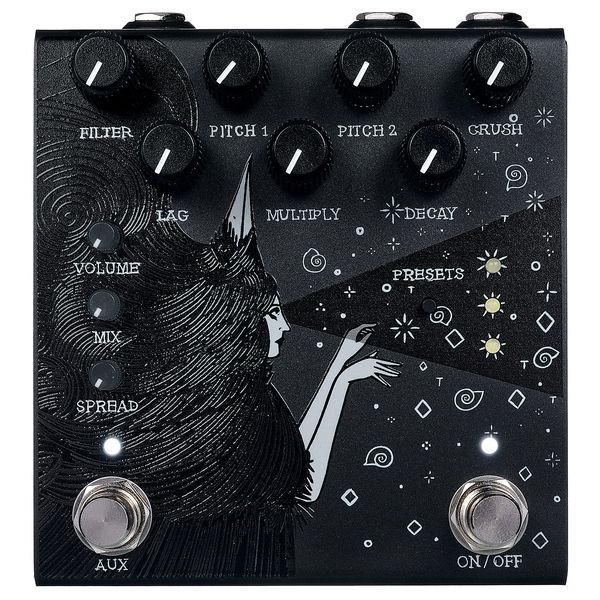 Old Blood Noise Endeavors Dark Star Stereo Reverb BK