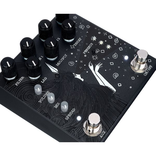 Old Blood Noise Endeavors Dark Star Stereo Reverb BK
