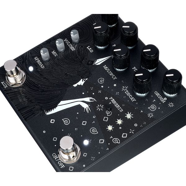 Old Blood Noise Endeavors Dark Star Stereo Reverb BK