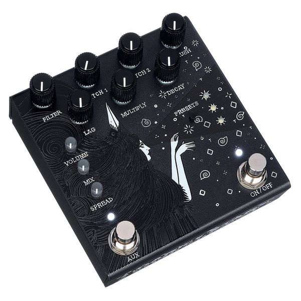 Old Blood Noise Endeavors Dark Star Stereo Reverb BK