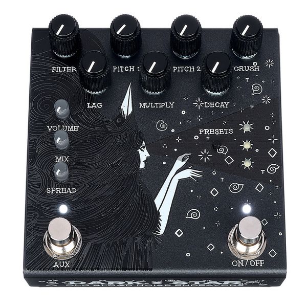 Old Blood Noise Endeavors Dark Star Stereo Reverb BK