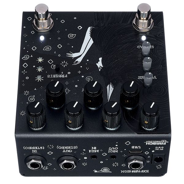 Old Blood Noise Endeavors Dark Star Stereo Reverb BK