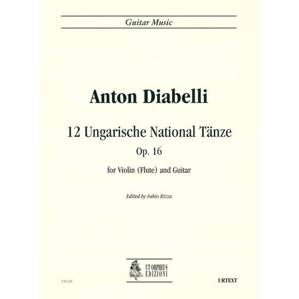 UT Orpheus Edizioni Diabelli 12 Ungarische Tänze