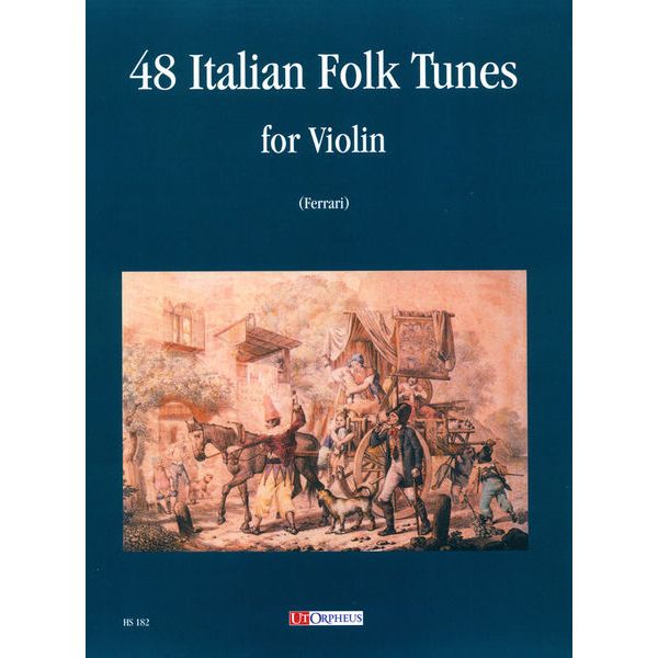 UT Orpheus Edizioni 48 Italian Folk Tunes Violin