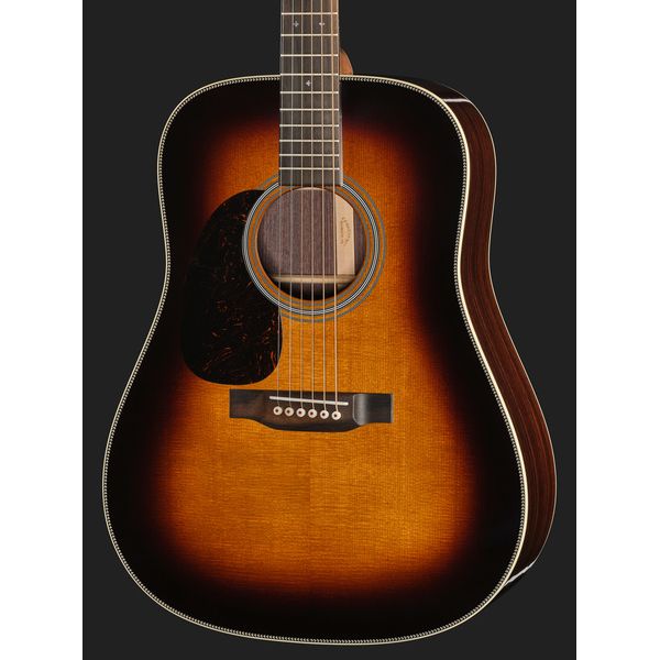 Martin Guitar HD28 Sunburst LH