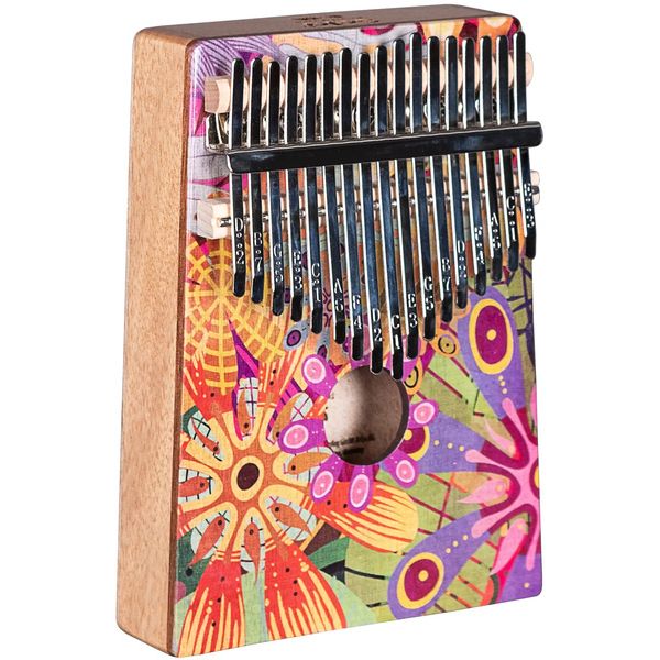 Sela Kalimba 17 Flower Power