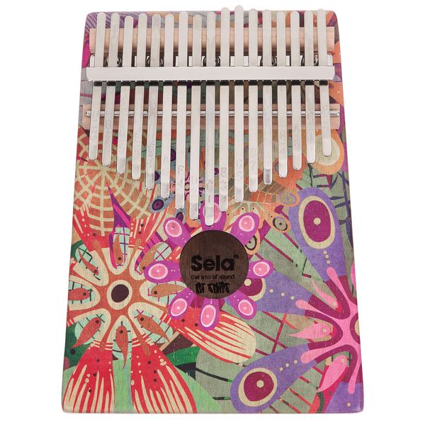 Sela Kalimba 17 Flower Power