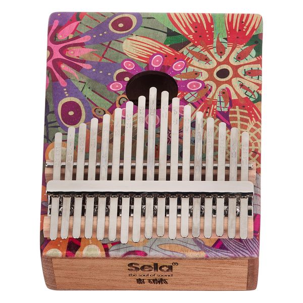 Sela Kalimba 17 Flower Power