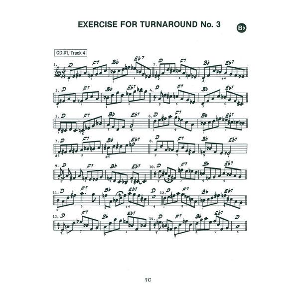 Jamey Aebersold Turnarounds, Cycles & II-V7s