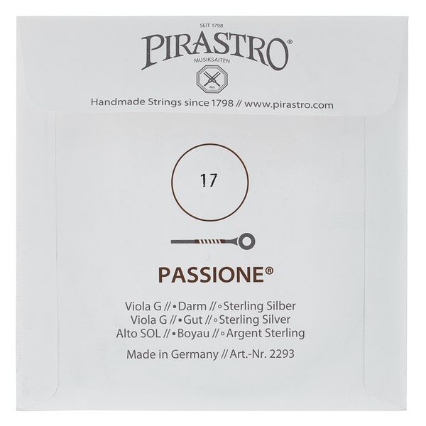 Pirastro Passione Viola G 17 Medium