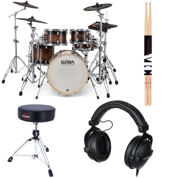 Gewa G9 Pro 5 SE Walnut Bundle