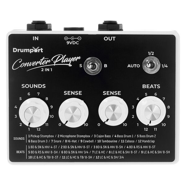 Drumport StompTech Converter Player 2 in 1