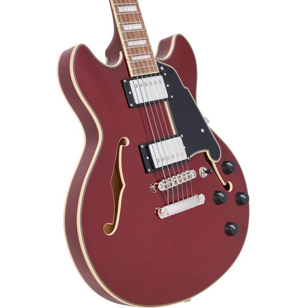 DAngelico Premier Mini DC Burnt Red