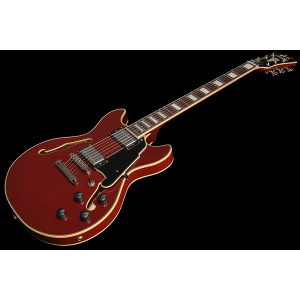 DAngelico Premier Mini DC Burnt Red