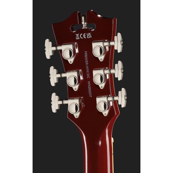 DAngelico Premier Mini DC Burnt Red