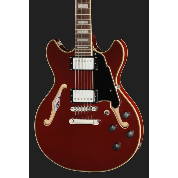 DAngelico Premier Mini DC Burnt Red