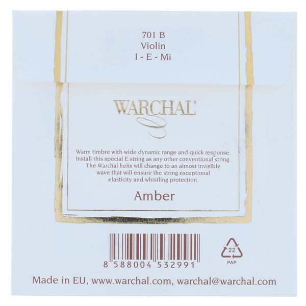 Warchal Amber E Violin 4/4 BE Medium