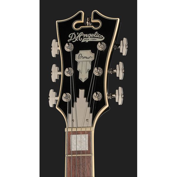 DAngelico Premier SS Solid Black